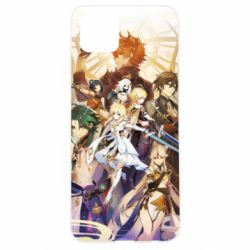 Чехол для Oppo A92s Genshin Impact Characters - PrintSalon