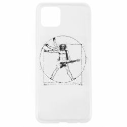 Чехол для Oppo A92s Guitarist Da Vinci - PrintSalon