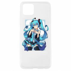 Чехол для Oppo A92s Hatsune Miku art - PrintSalon