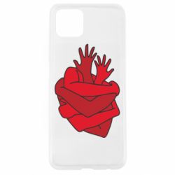 Чехол для Oppo A92s Heart out of hands - PrintSalon
