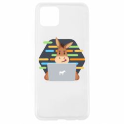 Чехол для Oppo A92s Horse hacker - PrintSalon