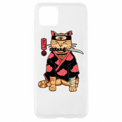 Чехол для Oppo A92s Japanese Akatsuki cat - PrintSalon