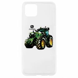 Чохол для Oppo A92sJohn Deere Tractor and logo - PrintSalon