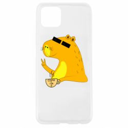 Чехол для Oppo A92s Капибара Программист - PrintSalon