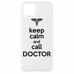 Чехол для Oppo A92s Keep Calm And Call Doctor - PrintSalon
