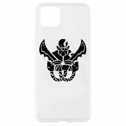 Чехол для Oppo A92s Kratos silhouette - PrintSalon