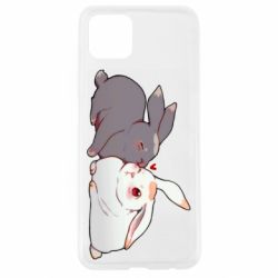 Чехол для Oppo A92s Кролики Вэй и Лань - PrintSalon