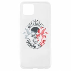 Чехол для Oppo A92s Moto skull - PrintSalon