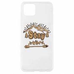 Чехол для Oppo A92s Mountains - Stay Wild - PrintSalon