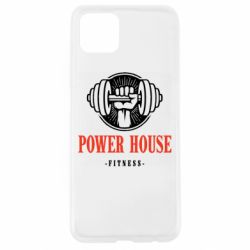 Чехол для Oppo A92s Powerhouse fitness - PrintSalon