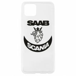 Чехол для Oppo A92s Scania SAAB logo - PrintSalon