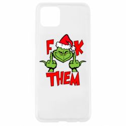 Чехол для Oppo A92s The grinch f*ck them - PrintSalon
