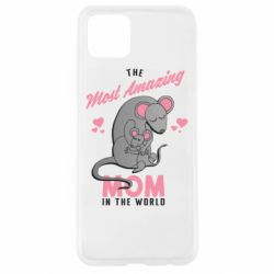 Чехол для Oppo A92s The Most amazing mom in the world - PrintSalon