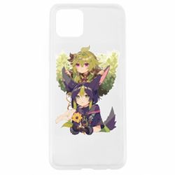 Чехол для Oppo A92s Тигнари с Коллеи - PrintSalon