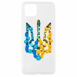 Чохол для Oppo A92sТризуб квіти Україна - PrintSalon