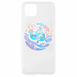 Чехол для Oppo A92s Ultra cute shark - PrintSalon