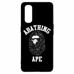 Чехол для Oppo Find X2 A Bathing Ape art - PrintSalon