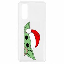 Чохол для Oppo Find X2Baby Yoda Santa - PrintSalon