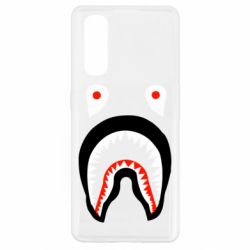 Чехол для Oppo Find X2 Bape shark logo - PrintSalon