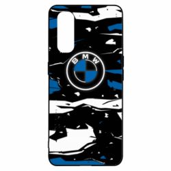 Чехол для Oppo Find X2 BMW logo and art background - PrintSalon