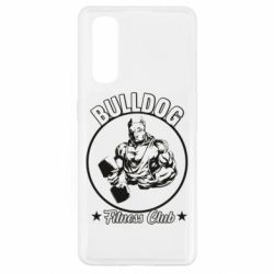 Чехол для Oppo Find X2 Bulldog Fitness Club - PrintSalon