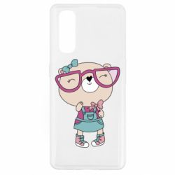 Чехол для Oppo Find X2 Cute bear - PrintSalon