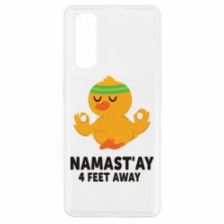 Чехол для Oppo Find X2 Duck Namast'ay Away - PrintSalon