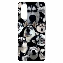 Чохол для Oppo Find X2Husky Emotions - PrintSalon