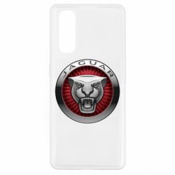 Чехол для Oppo Find X2 Jaguar Logo circle - PrintSalon