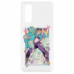 Чехол для Oppo Find X2 Jojo's bizzare poster - PrintSalon
