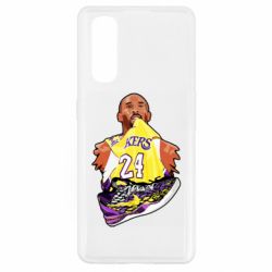 Чехол для Oppo Find X2 Kobe Bryant and sneakers - PrintSalon