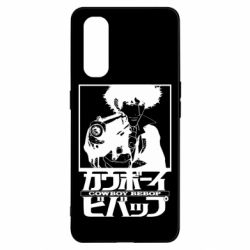 Чехол для Oppo Find X2 Ковбой Бибоп с ружьем - PrintSalon