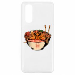 Чехол для Oppo Find X2 Kurama in ramen - PrintSalon