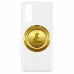 Чехол для Oppo Find X2 Litecoin coin - PrintSalon
