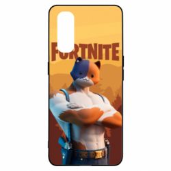 Чехол для Oppo Find X2 Meowscles and logo - PrintSalon