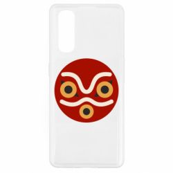 Чехол для Oppo Find X2 Mononoke mask - PrintSalon