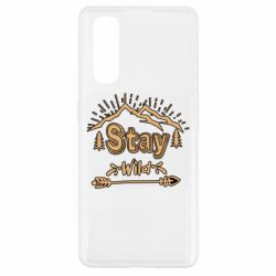 Чехол для Oppo Find X2 Mountains - Stay Wild - PrintSalon