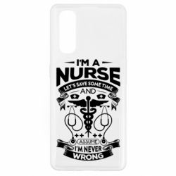 Чехол для Oppo Find X2 Nurse I'm Never Wrong - PrintSalon