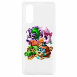 Чехол для Oppo Find X2 Персонажи FNAF - PrintSalon