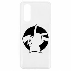 Чохол для Oppo Find X2Pikachu silhouette