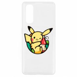 Чехол для Oppo Find X2 Pikachu with ketchup - PrintSalon