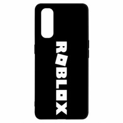 Чехол для Oppo Find X2 Roblox inscription - PrintSalon