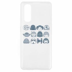 Чехол для Oppo Find X2 Star wars icons - PrintSalon