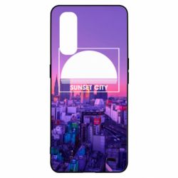 Чохол для Oppo Find X2Sunset city - PrintSalon