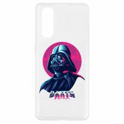 Чехол для Oppo Find X2 Synthwave Darth Vader - PrintSalon