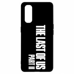 Чехол для Oppo Find X2 The last of us part 2 logo - PrintSalon