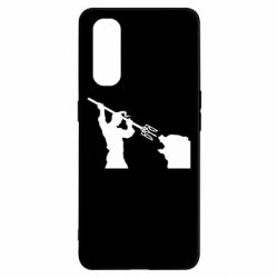 Чехол для Oppo Find X2 Тризубом по морде - PrintSalon