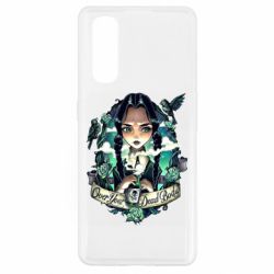 Чехол для Oppo Find X2 Уэнздей арт - PrintSalon