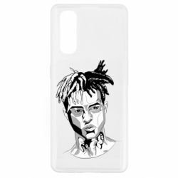 Чехол для Oppo Find X2 XXXTentacion Monochrome Art - PrintSalon