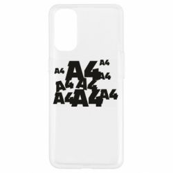 Чехол для Oppo Reno 4 A4 Pattern - PrintSalon